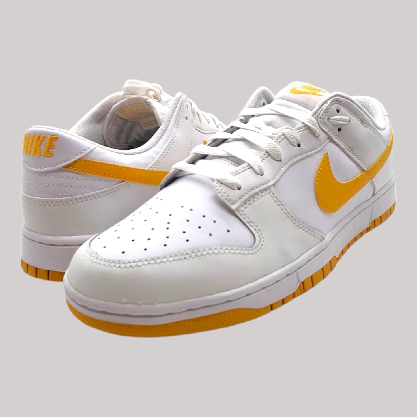 Nike Dunk Low "White University Gold"