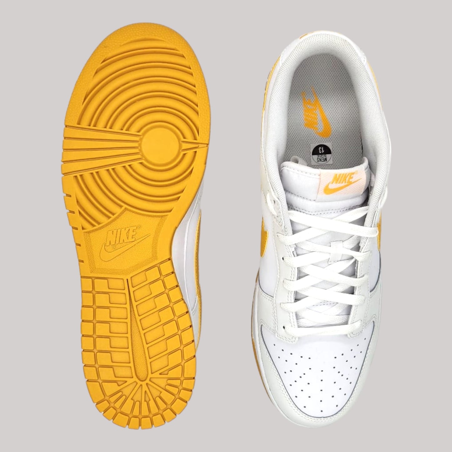 Nike Dunk Low "White University Gold"