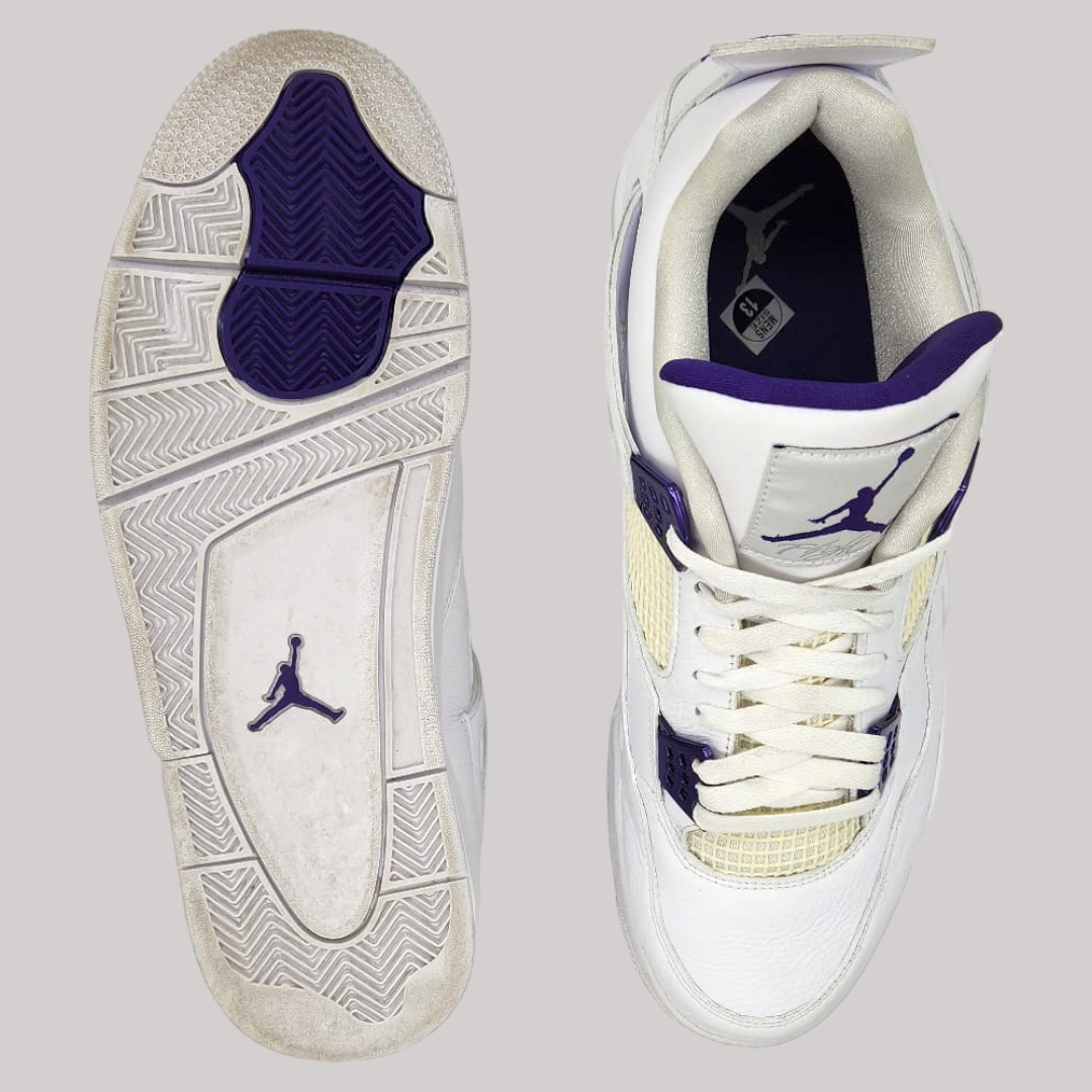 Jordan 4 "Metallic Purple" (Used)