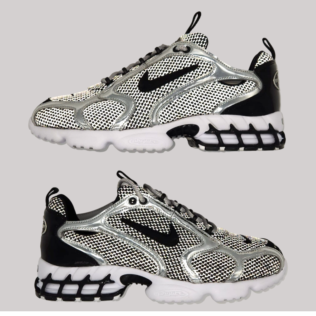 Nike Air Zoom Spiridon Stussy "Pure Platinum"