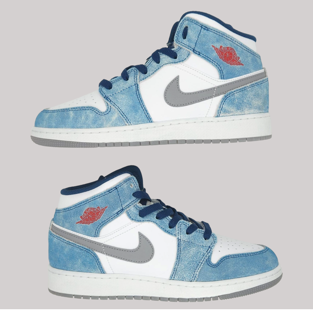 Jordan 1 Mid "French Blue"