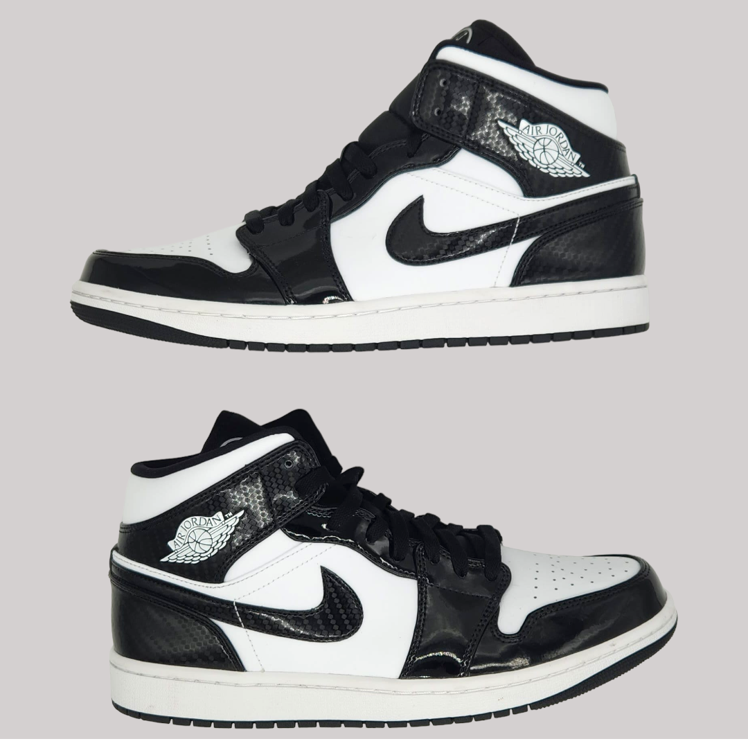 Jordan 1 Mid "Carbon Fiber"